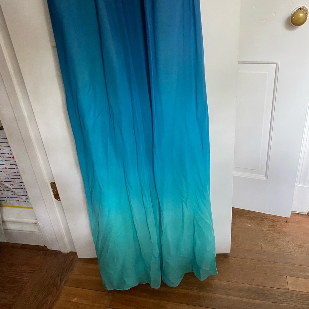 BCBG Blue Ombré Gown - Picture 7 of 7